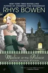 Book cover of Malice at the Palace by Rhys Bowen