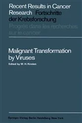 Book cover of Malignant Transformation by Viruses by Werner H. Kirsten