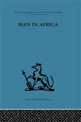 Book cover of Man in Africa by Mary Douglas