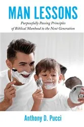 Book cover of Man Lessons by Anthony D. Pucci