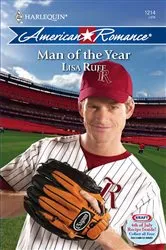 Book cover of Man of the Year by Lisa Ruff