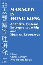 Book cover of Managed in Hong Kong by Robert Fitzgerald