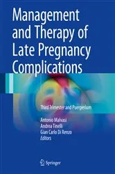 Book cover of Management and Therapy of Late Pregnancy Complications by Antonio Malvasi