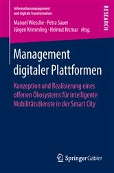 Book cover of Management digitaler Plattformen by N/A