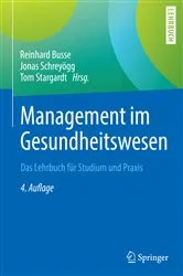 Book cover of Management im Gesundheitswesen (4th ed.) by Reinhard Busse