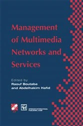 Book cover of Management of Multimedia Networks and Services by Raouf Boutaba