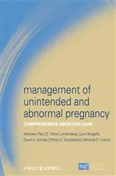 Book cover of Management of Unintended and Abnormal Pregnancy by Maureen Paul