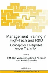 Book cover of Management Training in High-Tech and R&D by C.M. Rob Verkoeyen