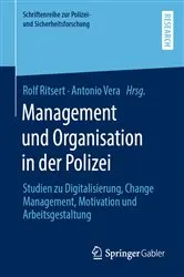 Book cover of Management und Organisation in der Polizei by Rolf Ritsert