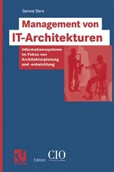 Book cover of Management von IT-Architekturen by Gernot Dern