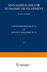 Book cover of Managerialism for Economic Development by P. Prasad
