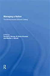 Book cover of Managing A Nation by Gerald O. Barney
