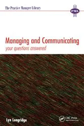 Book cover of Managing and Communicating by Lyn Longridge