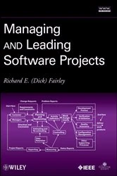 Book cover of Managing and Leading Software Projects by Richard E. Fairley