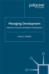 Book cover of Managing Development by E. Frankel