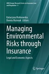 Book cover of Managing Environmental Risks through Insurance by Unknown