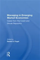 Book cover of Managing In Emerging Market Economies by Daniel S Fogel