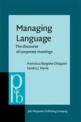 Book cover of Managing Language by Francesca Bargiela