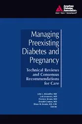 Book cover of Managing Preexisting Diabetes and Pregnancy by Unknown