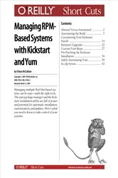 Book cover of Managing RPM-Based Systems with Kickstart and Yum by Q. Ethan McCallum