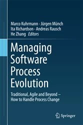 Book cover of Managing Software Process Evolution by Marco Kuhrmann