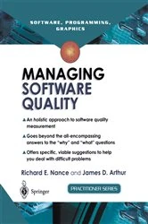 Book cover of Managing Software Quality by Richard E. Nance