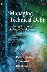 Book cover of Managing Technical Debt by Philippe Kruchten