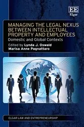 Book cover of Managing the Legal Nexus Between Intellectual Property and Employees by Lynda J. Oswald