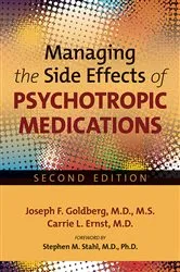 Book cover of Managing the Side Effects of Psychotropic Medications (2nd ed.) by Joseph F. Goldberg
