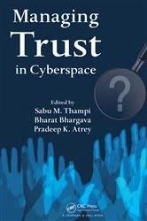Book cover of Managing Trust in Cyberspace by Sabu M. Thampi
