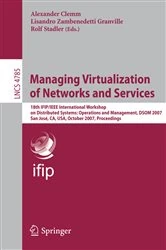 Book cover of Managing Virtualization of Networks and Services by Alexander Clemm