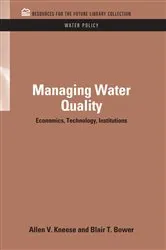 Book cover of Managing Water Quality by Unknown