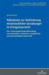 Book cover of Maßnahmen zur Verhinderung missbraeuchlicher Gestaltungen im Ertragsteuerrecht by Michael Stöber