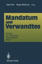 Book cover of Mandatum und Verwandtes by Dieter NÃ¶rr