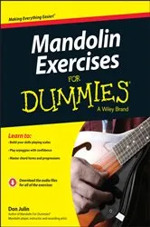 Book cover of Mandolin Exercises For Dummies by Unknown