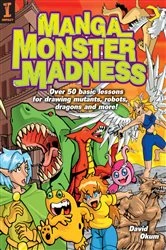 Book cover of Manga Monster Madness by David Okum