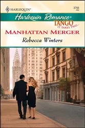 Book cover of Manhattan Merger by Rebecca Winters