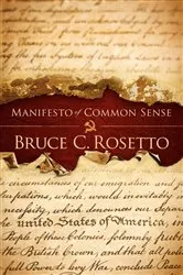 Book cover of Manifesto of Common Sense by Bruce C. Rosetto