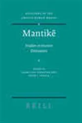 Book cover of Mantikê by Sarah Iles  Johnston