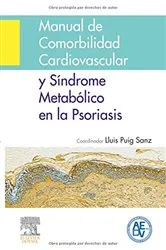 Book cover of Manual de comorbilidad cardiovascular y síndrome metabólico en la psoriasis by Lluís Puig Sanz