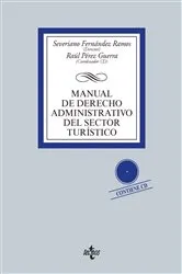 Book cover of Manual de Derecho Administrativo del sector turístico by Raúl Pérez Guerra