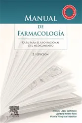 Book cover of Manual de Farmacología (2nd ed.) by Alicia López Castellano