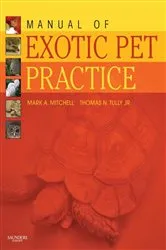 Book cover of Manual of Exotic Pet Practice by Mitchell DVM, MS, PhD, DECZM, Mark