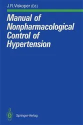 Book cover of Manual of Nonpharmacological Control of Hypertension by J.R. Viskoper