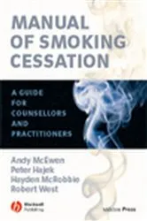 Book cover of Manual of Smoking Cessation by Andy McEwen