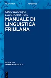 Book cover of Manuale di linguistica friulana by Sabine Heinemann