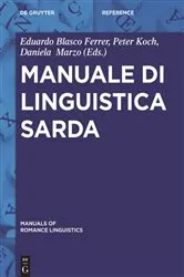Book cover of Manuale di linguistica sarda by Eduardo Blasco Ferrer