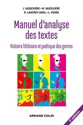 Book cover of Manuel d'analyse des textes - 3e éd. (3rd ed.) by Unknown