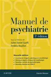 Book cover of Manuel de psychiatrie (3rd ed.) by Julien-Daniel Guelfi