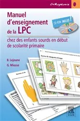 Book cover of Manuel d'enseignement de la LPC by Brigitte Lejeune